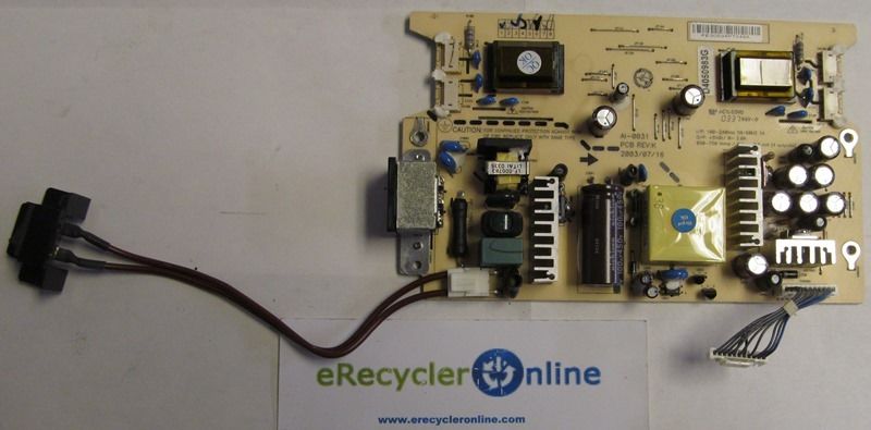 Sony Netzteilplatine AI-0031 für einen 19 "Zoll LCD-Monitor SDM-X93